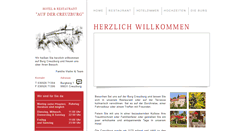 Desktop Screenshot of burg-creuzburg.de